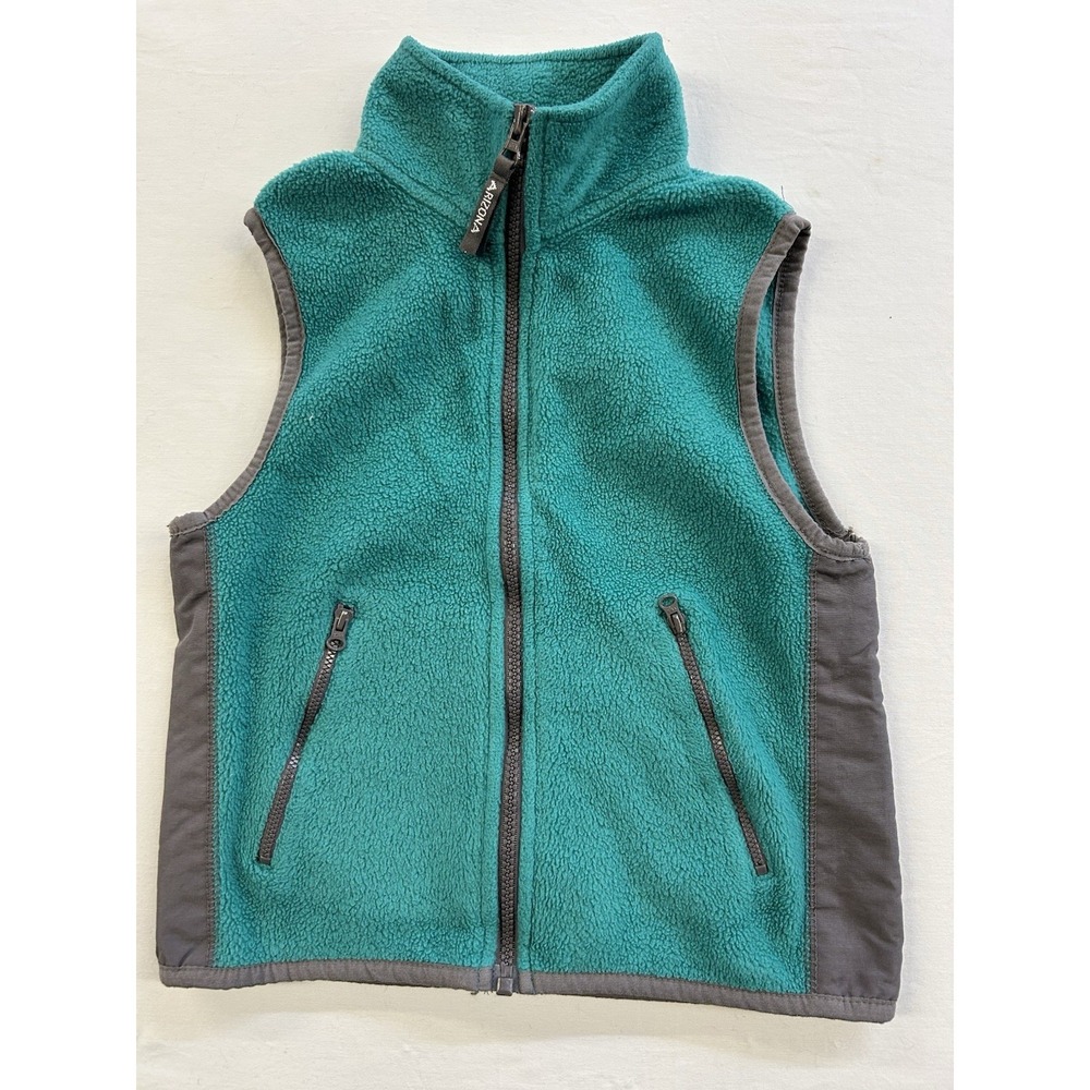 Vintage Y2K Arizona Jean Co. Fleece Vest Size Children's 6/6X